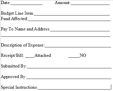 Visual representation of a church expenditure worksheet. Visual representation of a church expenditure worksheet.