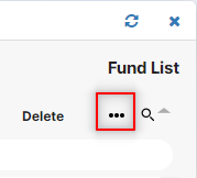 image showing the three dots to customize the church software screen. image showing the three dots to customize the church software screen.