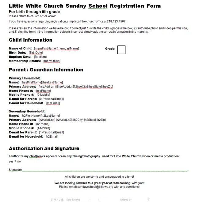 Sunday-School-Registration-Mail-Merge-Form