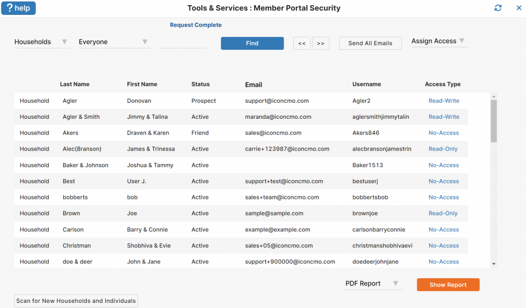 iconcmo member security window