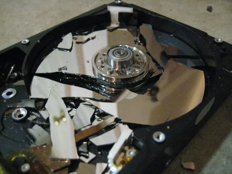 smashed-hard-drive