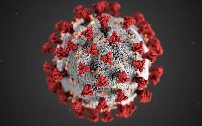 coronavirus-molecule