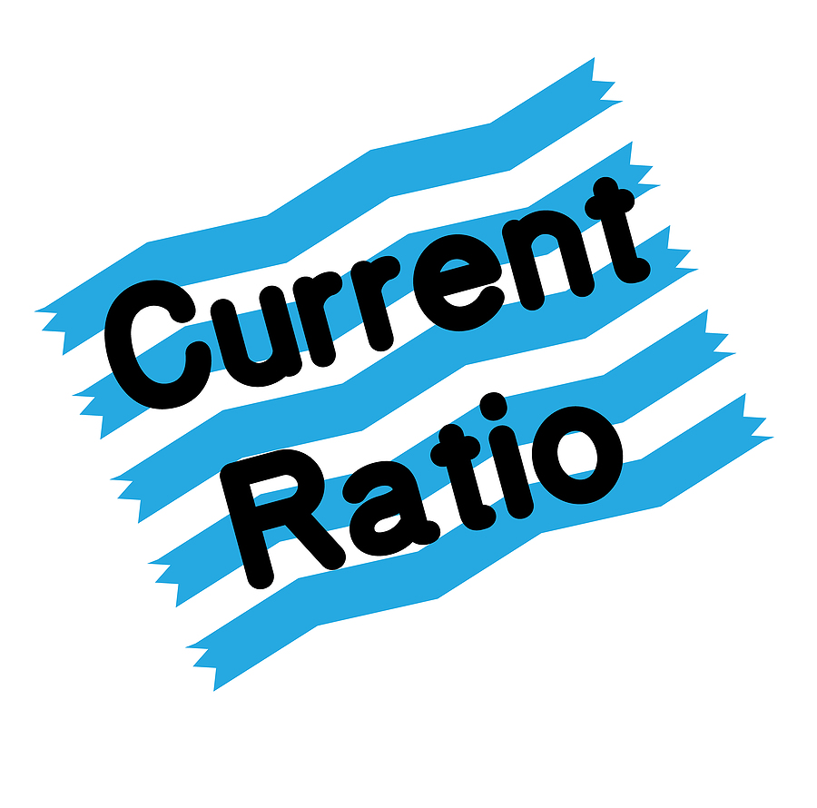 Current ratio stamp on white background. Sign label sticker. Current ratio stamp on white background. Sign label sticker.