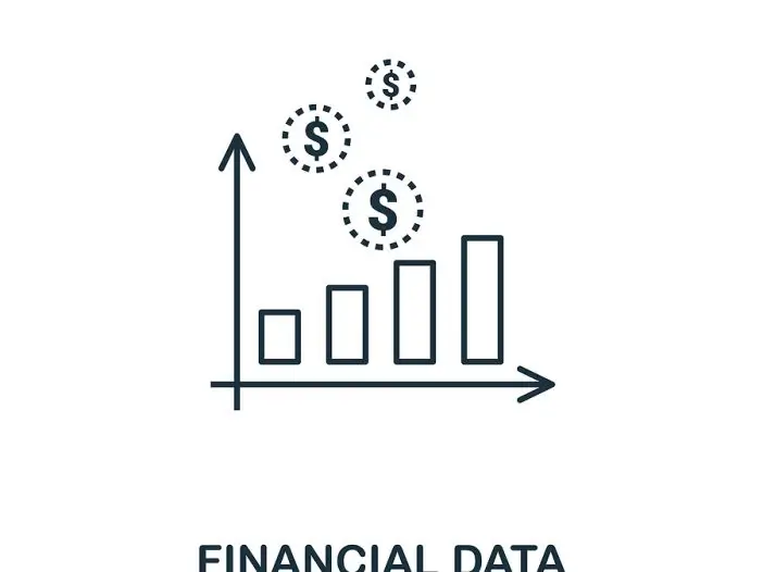 financial-data-chart-black-white