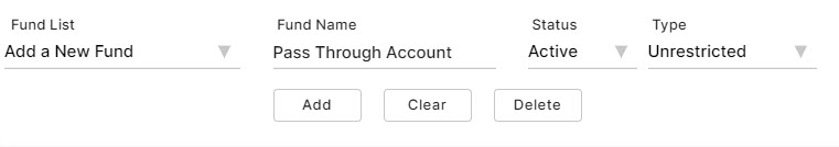 IconCMO Adding a Church Management Pass Through Fund IconCMO Adding a Church Management Pass Through Fund