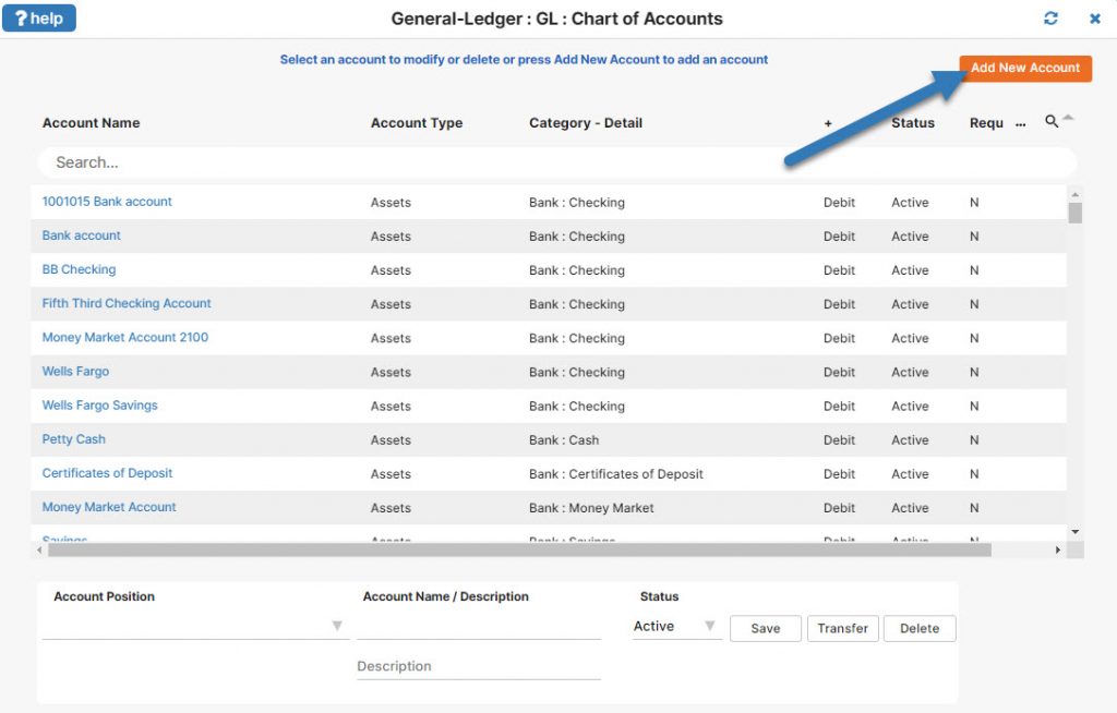 Adding an Account into IconCMO Church Software Chart of Accounts Adding an Account into IconCMO Church Software Chart of Accounts